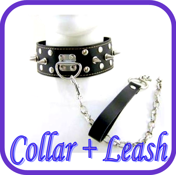 Collar-leash-spiked